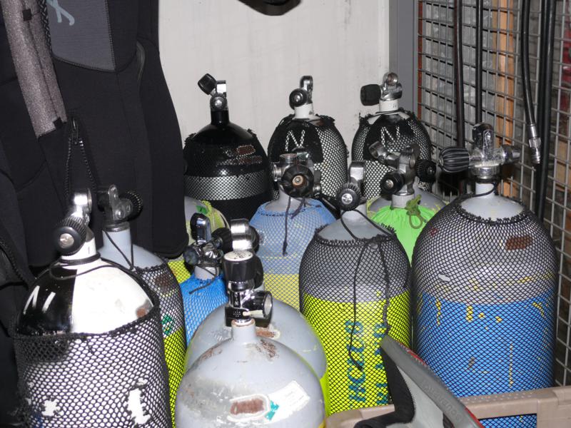 Tauchflaschen